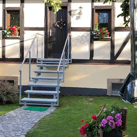 Ferienwohnung Schlesinger Hohnstein Buitenkant foto